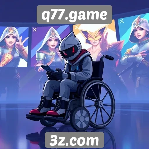 Acessibilidade em jogos no q77.game